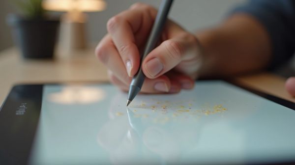 Utiliser un stylet pour dessiner et prendre des notes facilement